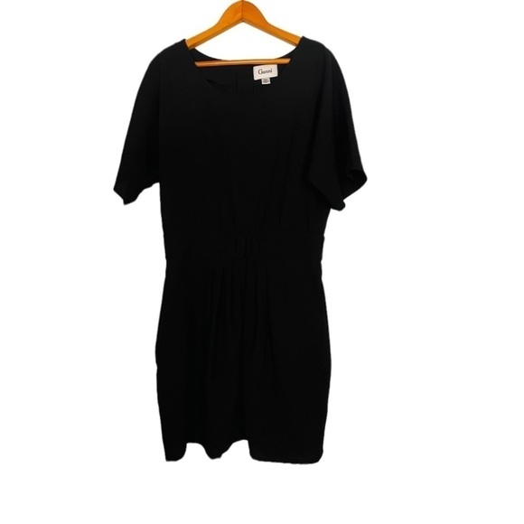 GANNI BLACK MINI DRESS SIZE L - Picture 1 of 5